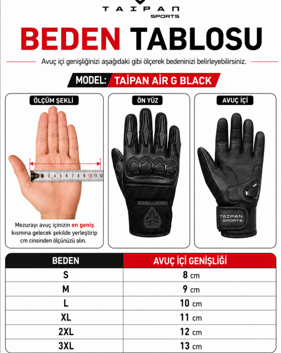 Taipan Air G-Black Yazlık