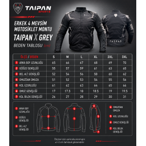 Taipan XGrey  4 Mevsim