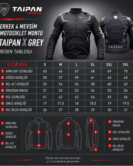 Taipan XGrey  4 Mevsim