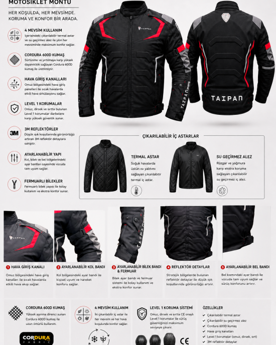 Taipan XRed 4 Mevsim