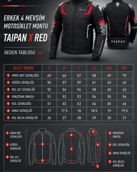 Taipan XRed 4 Mevsim