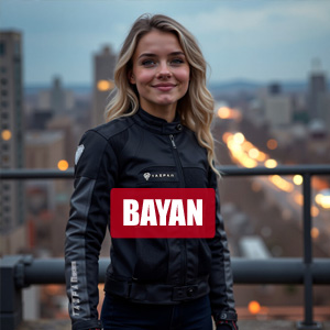 Bayan Motorcu Montu