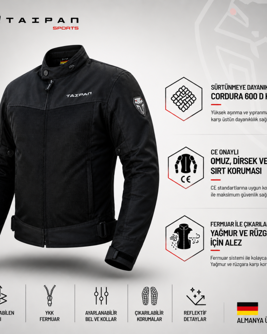 Taipan Icon Black Yazlık
